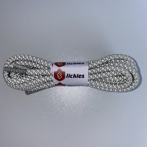 Yeezy Laces 3M Reflective Static Ash Blue Rope Laces